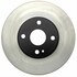 18A402AC by ACDELCO - Disc Brake Rotor - 4 Lug Holes, Cast Iron, Coated, Plain Vented, Front