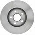 18A407 by ACDELCO - Disc Brake Rotor - 5 Lug Holes, Cast Iron, Plain, Turned Ground, Vented, Front