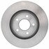 18A409A by ACDELCO - Disc Brake Rotor - 5 Lug Holes, Cast Iron, Non-Coated, Plain, Vented, Front
