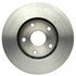 18A471A by ACDELCO - Disc Brake Rotor - 5 Lug Holes, Cast Iron, Non-Coated, Plain, Vented, Front