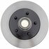 ACDelco 18A503 Disc Brake Rotor and Hub Assembly Disc Brake Rotor and Hub Assembly - 5 Lug Holes, Plain, Vented