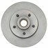 18A54A by ACDELCO - Disc Brake Rotor and Hub Assembly - 5 Lug Holes, Non-Coated, Plain