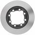 18A558 by ACDELCO - Disc Brake Rotor - 8 Lug Holes, Cast Iron, Plain, Turned Ground, Vented, Front