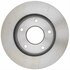 18A60AC by ACDELCO - Disc Brake Rotor - 5 Lug Holes, Cast Iron, Coated, Plain Vented, Front