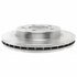 18A561A by ACDELCO - Disc Brake Rotor - 5 Lug Holes, Cast Iron, Non-Coated, Plain, Vented, Front