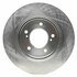 18A561A by ACDELCO - Disc Brake Rotor - 5 Lug Holes, Cast Iron, Non-Coated, Plain, Vented, Front