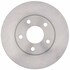 18A649A by ACDELCO - Disc Brake Rotor - 5 Lug Holes, Cast Iron, Non-Coated, Plain, Vented, Front