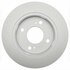18A625AC by ACDELCO - Disc Brake Rotor - 4 Lug Holes, Cast Iron, Coated, Plain Solid, Rear