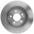 18A657A by ACDELCO - Disc Brake Rotor - 5 Lug Holes, Cast Iron, Non-Coated, Plain Solid, Rear