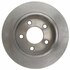 18A654A by ACDELCO - Disc Brake Rotor - 5 Lug Holes, Cast Iron, Non-Coated, Plain Solid, Rear