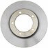 18A686A by ACDELCO - Disc Brake Rotor - 5 Lug Holes, Cast Iron, Non-Coated, Plain, Vented, Front