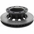 18A717 by ACDELCO - Disc Brake Rotor - 10 Lug Holes, Cast Iron, Plain, Turned Ground, Vented, Rear
