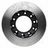 18A717 by ACDELCO - Disc Brake Rotor - 10 Lug Holes, Cast Iron, Plain, Turned Ground, Vented, Rear