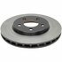 18A730 by ACDELCO - Disc Brake Rotor - 5 Lug Holes, Cast Iron, Plain, Turned Ground, Vented, Front