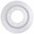 18A81018 by ACDELCO - Disc Brake Rotor - 8 Lug Holes, Cast Iron, Plain, Turned Ground, Vented, Rear