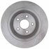 18A81012A by ACDELCO - Disc Brake Rotor - 5 Lug Holes, Cast Iron, Non-Coated, Plain Solid, Rear