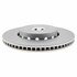 18A81021 by ACDELCO - Disc Brake Rotor - 5 Lug Holes, Cast Iron, Plain, Turned Ground, Vented, Front