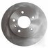 18A81033A by ACDELCO - Disc Brake Rotor - 6 Lug Holes, Cast Iron, Non-Coated, Plain Solid, Rear