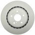 18A81063 by ACDELCO - Disc Brake Rotor - 8 Lug Holes, Cast Iron, Plain Vented, Front