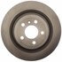 18A81085A by ACDELCO - Disc Brake Rotor - 6 Lug Holes, Cast Iron, Non-Coated, Plain, Vented, Rear