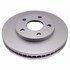 18A812AC by ACDELCO - Disc Brake Rotor - 5 Lug Holes, Cast Iron, Coated, Plain Vented, Front