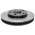 18A812 by ACDELCO - Disc Brake Rotor - 5 Lug Holes, Cast Iron, Plain, Turned Ground, Vented, Front