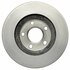 18A813 by ACDELCO - Disc Brake Rotor - 5 Lug Holes, Cast Iron, Plain, Turned Ground, Vented, Front