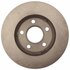 18A812A by ACDELCO - Disc Brake Rotor - 5 Lug Holes, Cast Iron, Non-Coated, Plain, Vented, Front