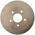 18A812A by ACDELCO - Disc Brake Rotor - 5 Lug Holes, Cast Iron, Non-Coated, Plain, Vented, Front