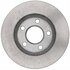 18A816 by ACDELCO - Disc Brake Rotor - 5 Lug Holes, Cast Iron, Plain, Turned Ground, Vented, Front