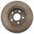 18A82034A by ACDELCO - Disc Brake Rotor - Rear, Cast Iron, Non-Coated, Plain, Conventional