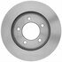 18A817 by ACDELCO - Disc Brake Rotor - 5 Lug Holes, Cast Iron, Plain, Turned Ground, Vented, Front