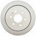 18A82039 by ACDELCO - Disc Brake Rotor - 6 Lug Holes, Cast Iron, Plain Vented, Rear