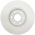 18A82038 by ACDELCO - Disc Brake Rotor - 6 Lug Holes, Cast Iron, Plain Vented, Front