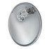 609838 by RETRAC MIRROR - Side View Mirror Head, 7 1/2", Round Offset, Convex, Polished, Stainless Steel, with J-Bracket