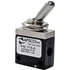 APSCO VTS-9 Air Brake Toggle Control Valve Air Brake Toggle Control Valve - 4-Way, 3-Position, FD/N/FD, 3/4" Bulkhead