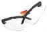 55339 by FORNEY INDUSTRIES INC. - Safety Glasses, Hawk™ Clear Lens with Black Frame