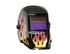 55698 by FORNEY INDUSTRIES INC. - Arc Welding Helmet, Auto-Darkening, Variable Shade #9-13, Flame Design