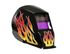 55698 by FORNEY INDUSTRIES INC. - Arc Welding Helmet, Auto-Darkening, Variable Shade #9-13, Flame Design