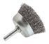 60004 by FORNEY INDUSTRIES INC. - Cup Brush, Crimped Wire 1-1/2" x .012" Wire with 1/4" Shank, Carded