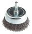 60005 by FORNEY INDUSTRIES INC. - Cup Brush, Crimped Wire 2-1/2" x .012" Wire with 1/4" Shank, Carded