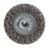 60013 by FORNEY INDUSTRIES INC. - Crimped Wire Wheel, 1-1/2" x .012" Wire with 1/4" Shank, Carded