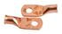 60090 by FORNEY INDUSTRIES INC. - Cable Lug, Premium Copper, #8 Cable x #10 Stud (Carded), 2-Pack