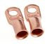 60094 by FORNEY INDUSTRIES INC. - Cable Lug, Premium Copper, #2 Cable x 5/16" Stud (Carded), 2-Pack