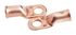 60096 by FORNEY INDUSTRIES INC. - Cable Lug, Premium Copper, #1/0 Cable x 3/8" Stud (Carded), 2-Pack
