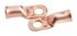 60096 by FORNEY INDUSTRIES INC. - Cable Lug, Premium Copper, #1/0 Cable x 3/8" Stud (Carded), 2-Pack