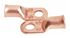 60098 by FORNEY INDUSTRIES INC. - Cable Lug, Premium Copper, #2/0 Cable x 3/8" Stud (Carded), 2-Pack