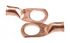 60102 by FORNEY INDUSTRIES INC. - Cable Lug, Premium Copper, #8 Cable x 3/8" Stud (Carded), 2-Pack