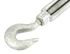 61323 by FORNEY INDUSTRIES INC. - Turnbuckle, Hook & Eye 1/2" x 6" 1,500 Lbs. Max Working Load