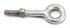 61383 by FORNEY INDUSTRIES INC. - Machine Eye Bolt with Nut 2-1/2" with 3/8" Eye